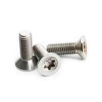 China Manufacturers Stainless Steel 304 Torx Flat Countersunk Hexalobular Machine Screws