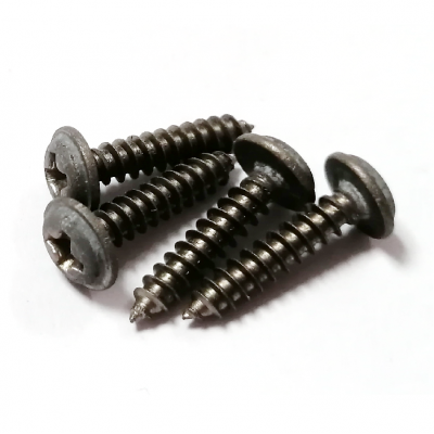 Pan head cross recessed self tapping titanium screw in screws