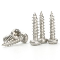 m2 m3 m4 m5 m6 m8 self-tapping zinc plating ss316 304 stainless steel pan head self tapping screw