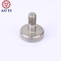 Factory manufacturer supply high technology electro painting knurled head cap screw