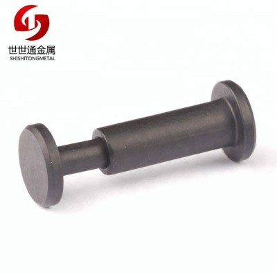 Zinc Plating M1 M3 M6 M8 M16 10mm 70mm 1/4 8-32 Ultra Low Head Black Steel Male Female Rivets