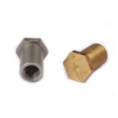 Brass Chicago Stainless Steel Hex Screw With Internal Thread Metal Handbag Rivet For Bags