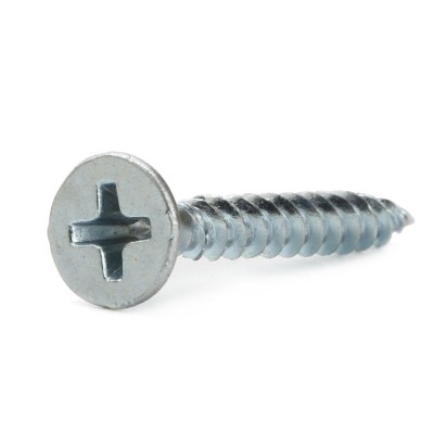 Blue Zinc Plated Phillips Drive Twin Thread Fast Screw