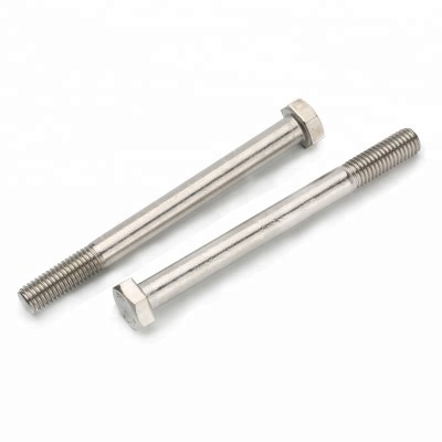 a2 70 Stainless SS Fasteners Hex Head Half Thread Shank DIN 933 Track Railway Bolt