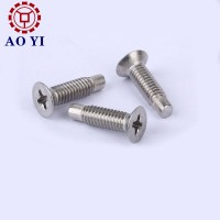 Alloy steel/carbon steel cross recessed pan head machine screw