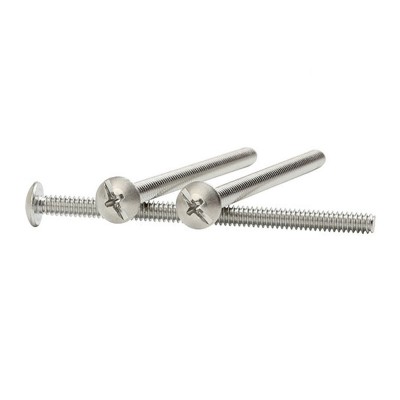 Steel Truss Head Nickel Plated Long Screws For Door Locks