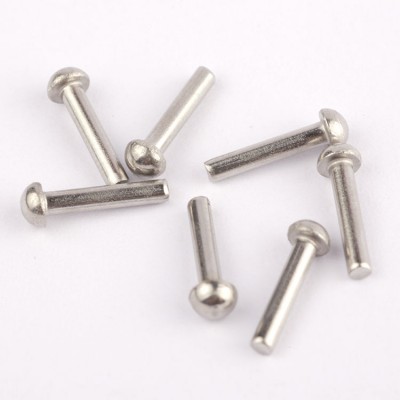 Factory Supply M4 M5 M6 Stainless Steel 304 Round Head Solid Rivets