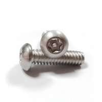 3 stainless steel pan philip head screws security anti theft torx screw